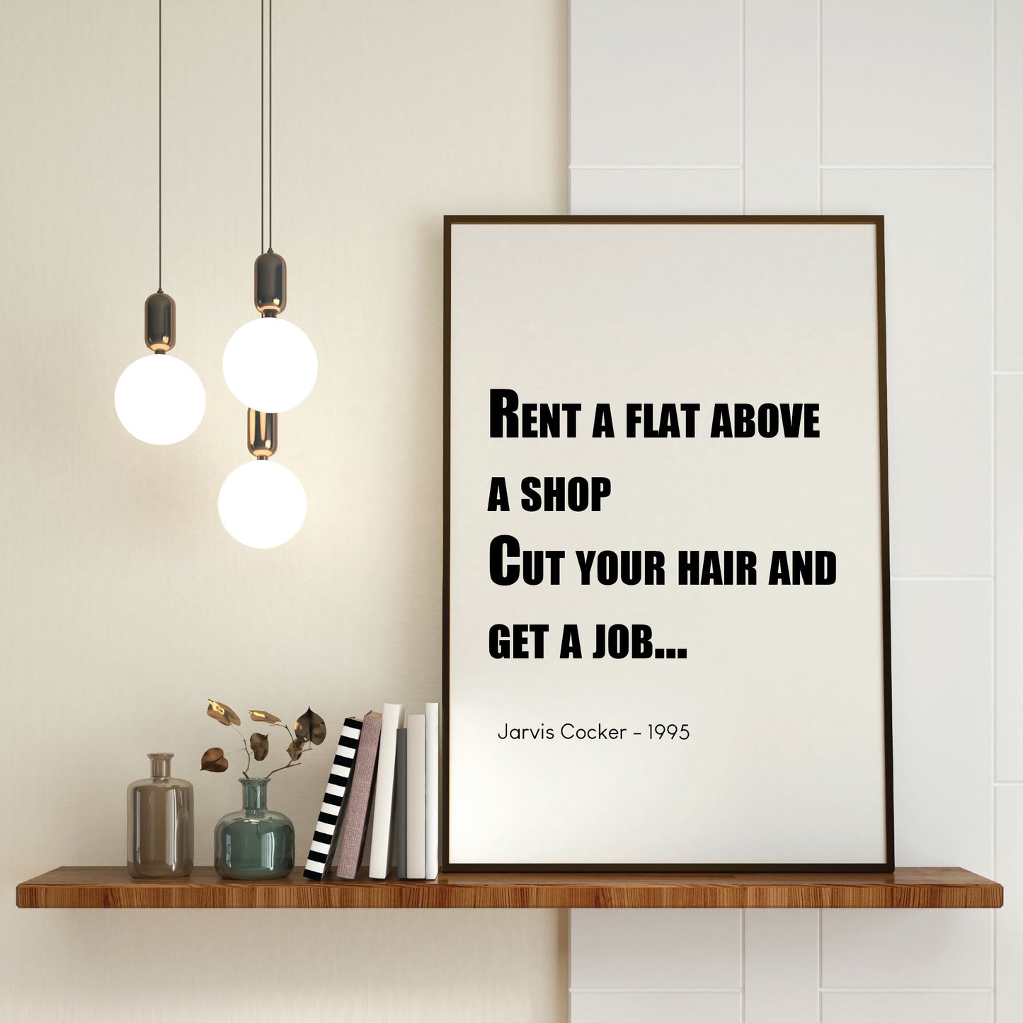 music quote print