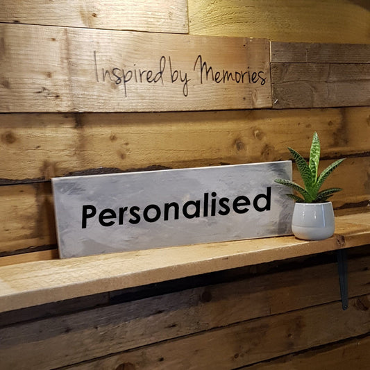 Personalised Wooden Sign