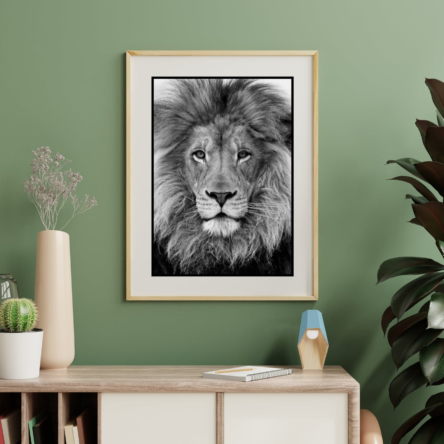 Lion photo prints A3