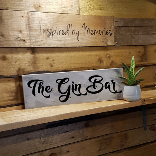 The Gin Bar Sign